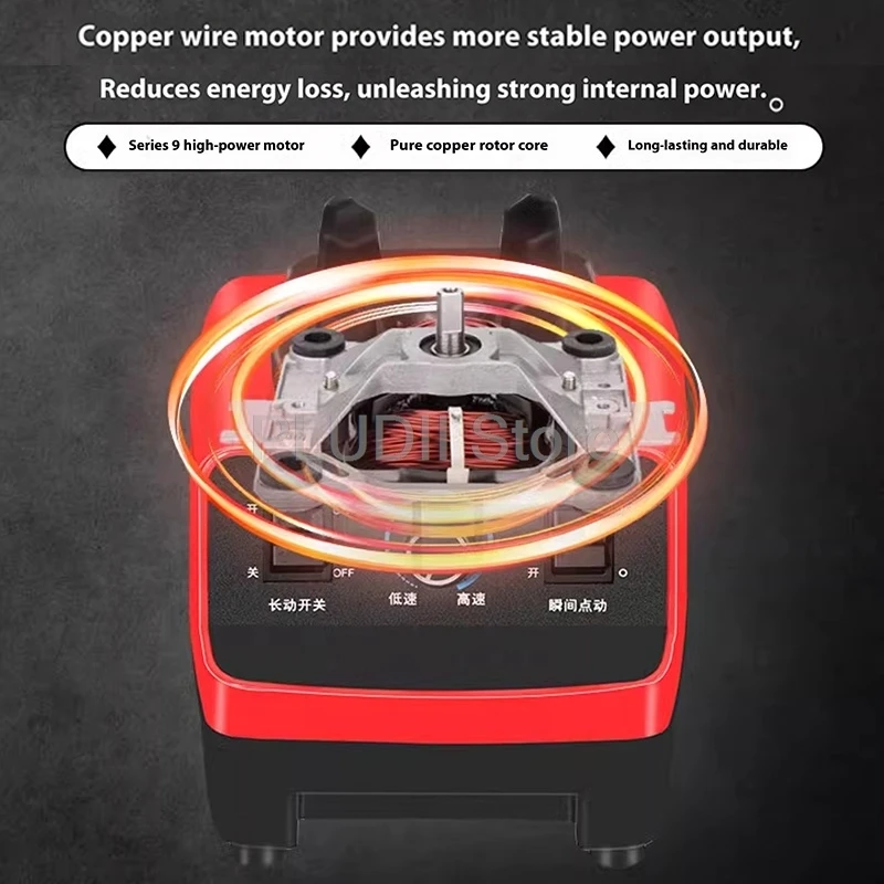 ماكينة طحن المسحوق المنزلية فائقة الدقة جافة ورطبة ذات الاستخدام المزدوج مطحنة كهربائية تجارية للحبوب والتوابل وأجهزة المطبخ #4