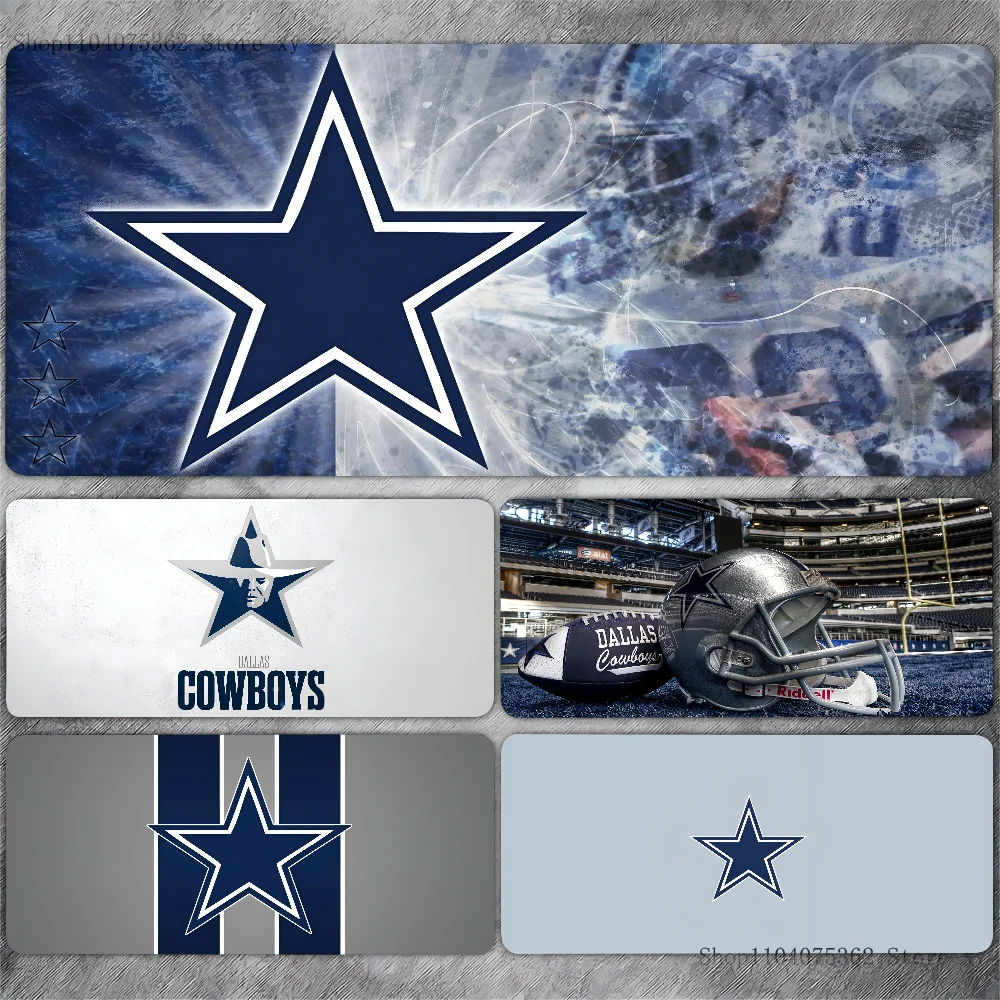 Dallas Cowboys Mousepad Large Keyboard Desk Mat Gaming Mouse Pad LockEdge Non-slip Mat