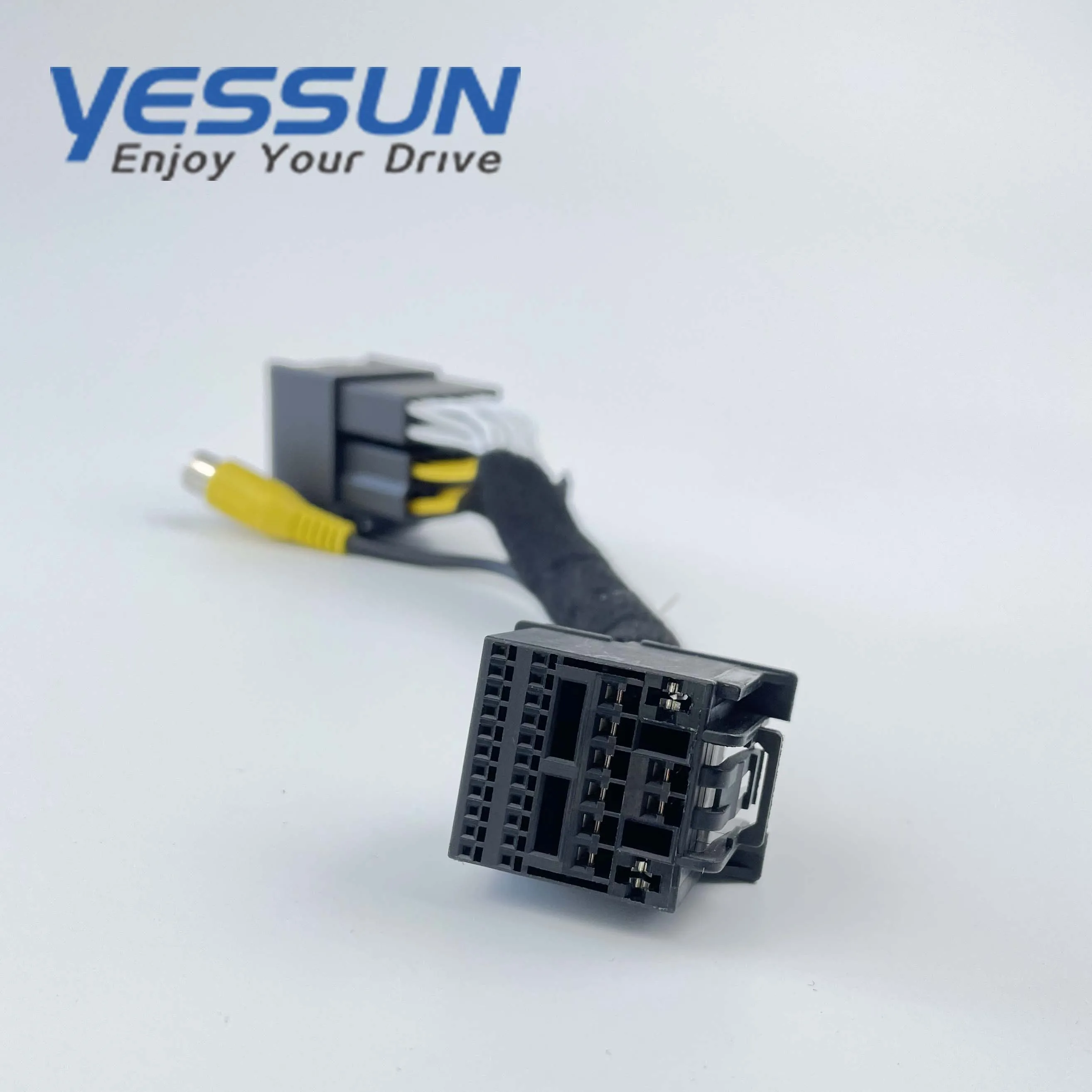 OEM Integrated Backup Camera adapter For FORD FOCUS SE ST Sedan 2019~2020 Fiesta Mondeo for ford sync 3 RCA harness connector view 3