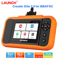2025 LAUNCH X431 Creader Elite 2.0 Full System Diagnostic Tool Bi-Directional OBD2 Scanner For BMW/BENZ/AUDI/Vw/Ford/GM/Chrysler