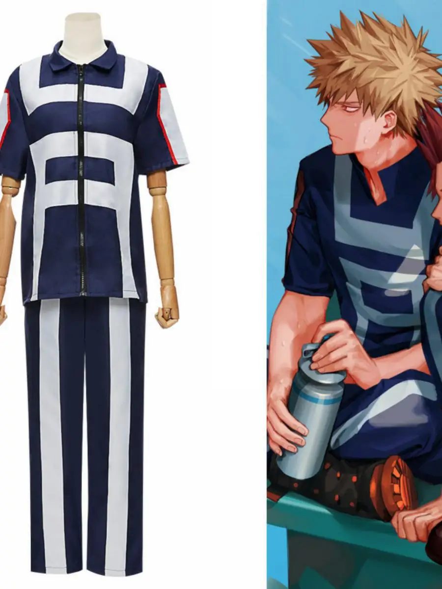 أزياء My Hero Academia التأثيرية للجمباز في المدرسة الثانوية أزياء الهالوين النسائية التقليدية ملابس أداء المسرح
