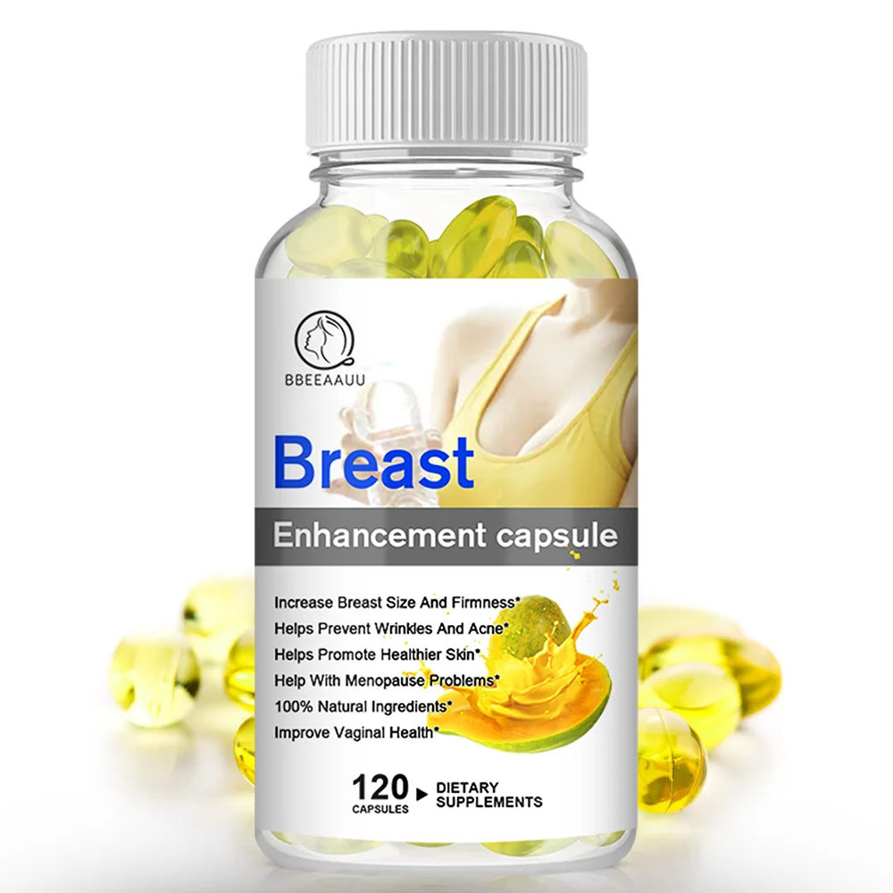 

BBEEAAUU Natural Organic Women's Breast Health Capsules Firm and Elastic Vaginal health, Menopausal Relief Healthy Skin and Hair