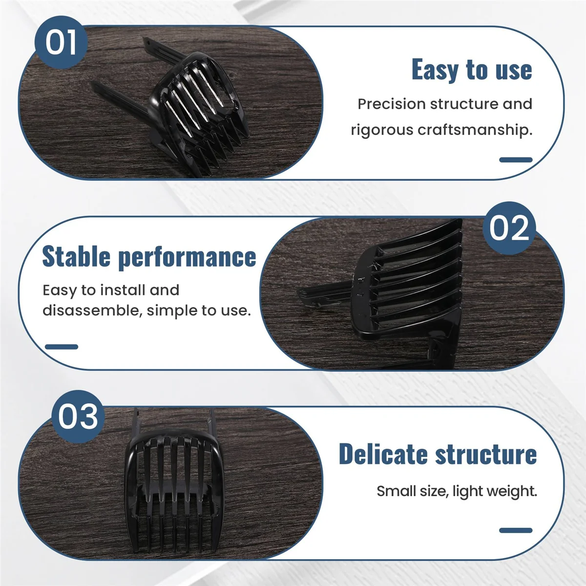 Substituição pente para aparador de cabelo, aparador de cabelo de alta qualidade, 1-7mm, para hc9450, hc9490, hc9452, hc7460, hc7462, novo