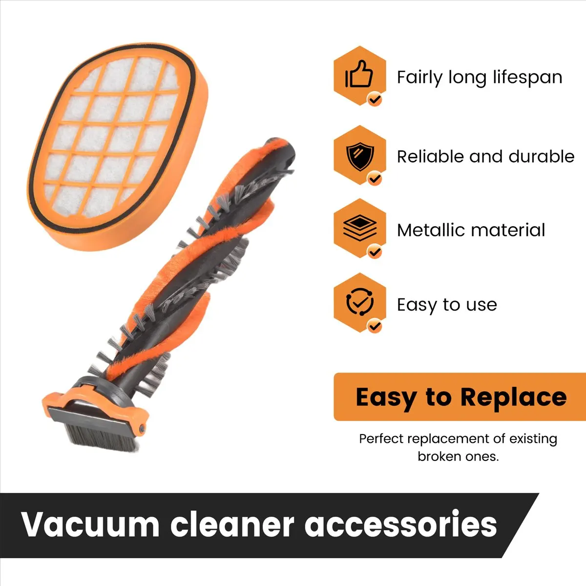 роликовая щетка HEPA-фильтр для