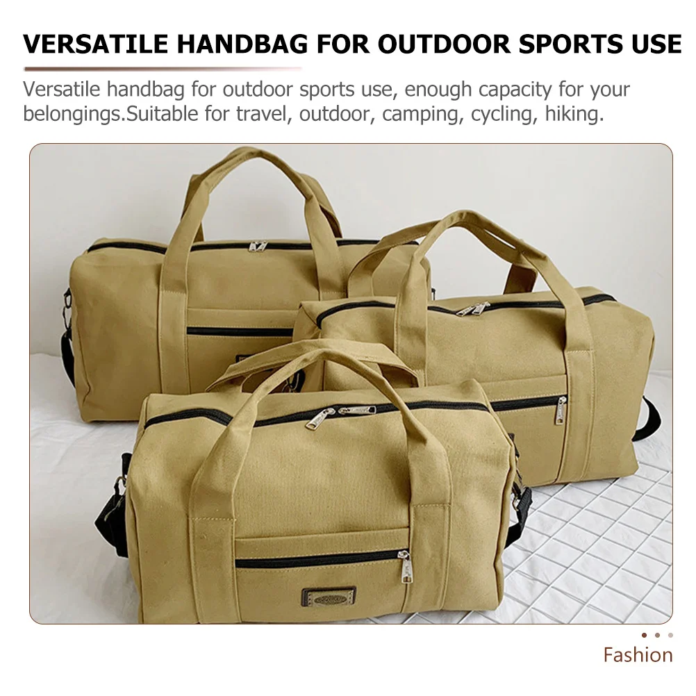 Large Capacity Travel Bag Men Sports Gym Tote Bag Portable Adjustable Shoulder Strap Outdoor Fitness Workout Swimming Yoga