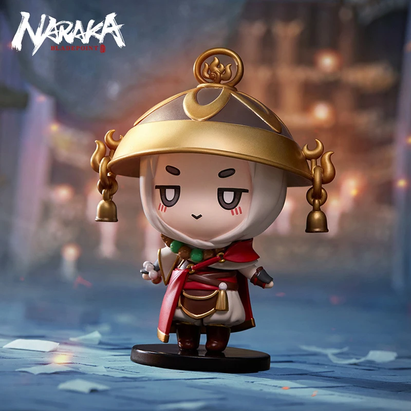 【Oficjalny merchandis】 naraka: BLADEPOINT - Chibi Figure Tianhai figurka z gry Anime figurka Pvc zbiera urządzenia peryferyjne do gier