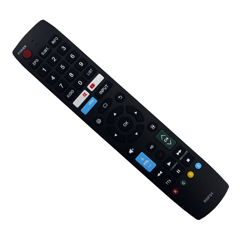 Télécommande TV pour Sharp Smart TV, Durable, Facile à installer, Facile à utiliser, Rinverser 01, 4T-C55CJ2X, 2T-40, CE1X, 4K, DH2006122573, DH190nightlife, 1551