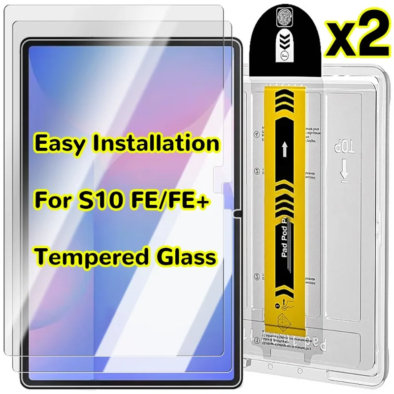 

Пленка из закаленного стекла с простым установочным комплектом для Samsung Galaxy Tab S10 FE+ 13,1 дюйма Tab S10 10,9 дюйма HD Clear Screen Protectors