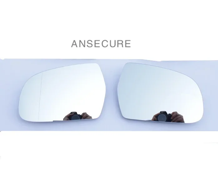 

Exterior Rear Heated Mirror Glass With Plate For Audi A3 8P A4 B8 A5 RS3 RS4 RS5 8K0857535F 8K0857536F