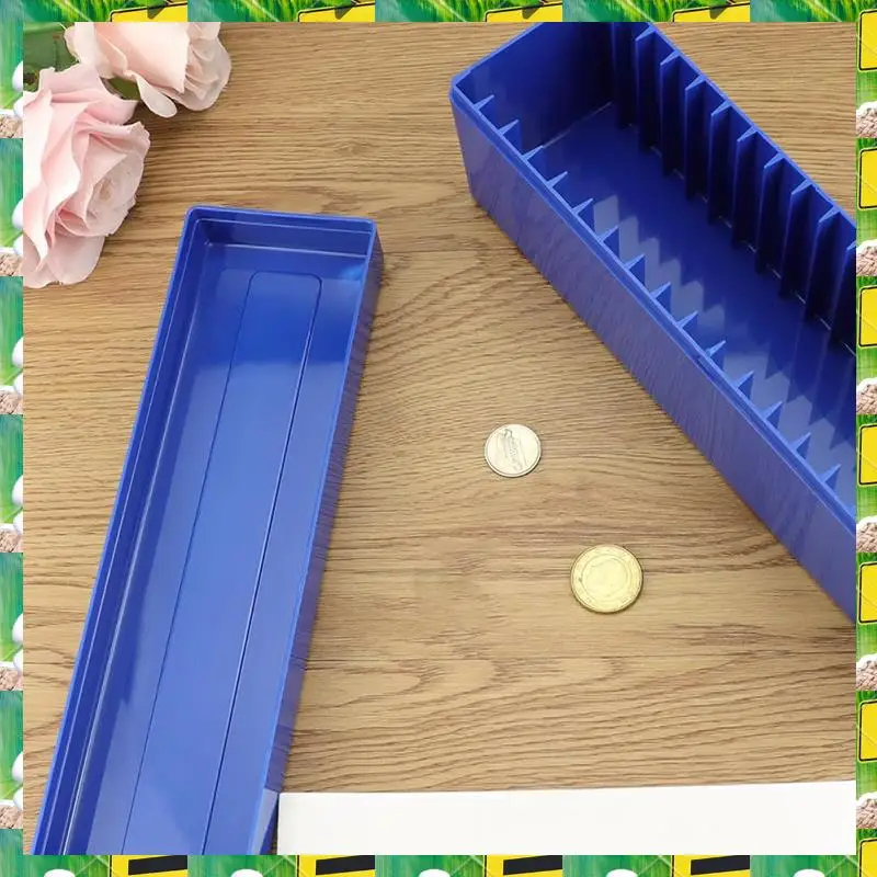 3C Electron 2Pcs Plastic Coin Box Coin Identification Box Storage Box Compatible With 20 Slab Coin Holders, For Collectors Coin
