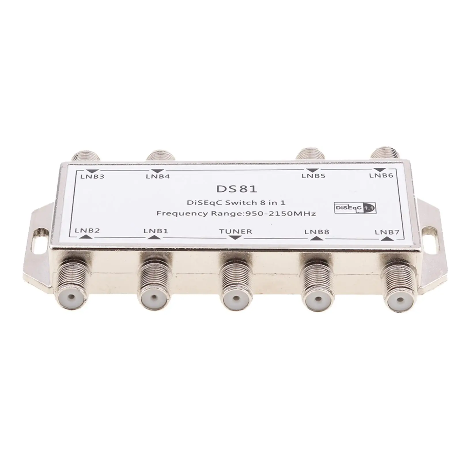 متعدد LNB LNBF FTA Switch ، 8X1 DiSEQC قابل لراسل 8 في 1