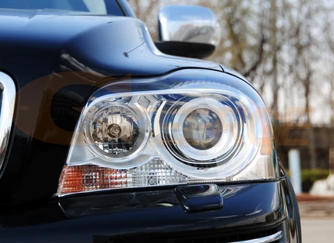 Для Volvo XC90 I 2008-2014: Комплект сверхъярких светодиодных колец COB Angel Eyes (дневные ходовые огни)