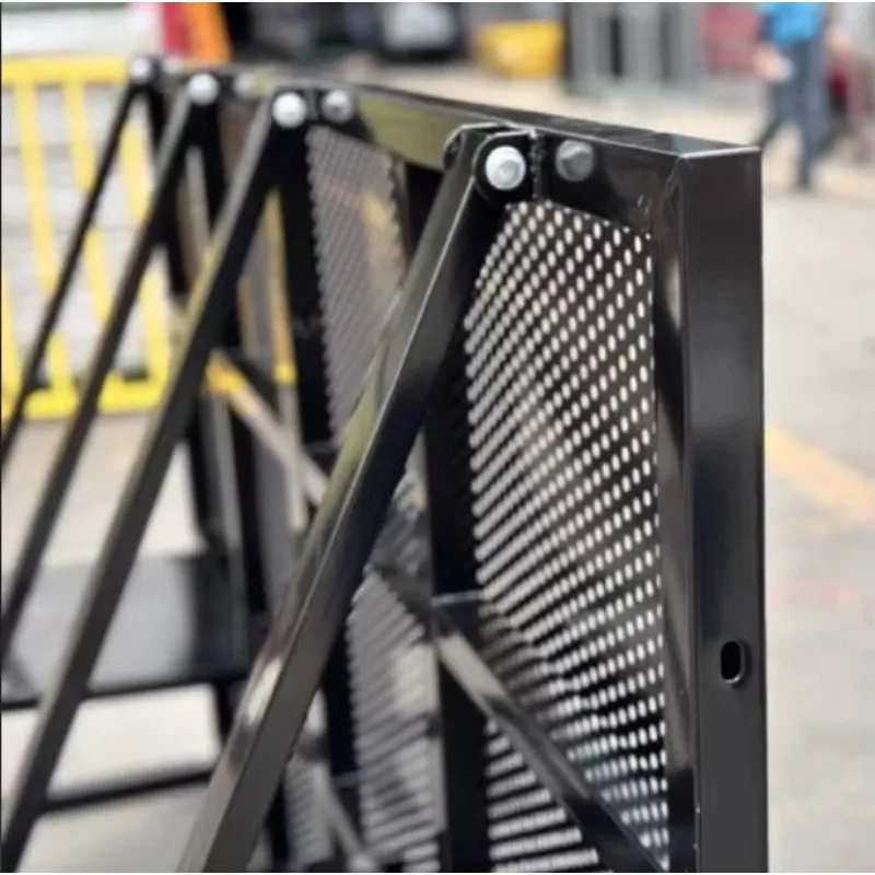 【Direct Factory Sale】Anti Crash Explosion Proof Iron Horse Barrier Galvanized Steel Heavy Duty Movable Crowd Control Safety Fenc