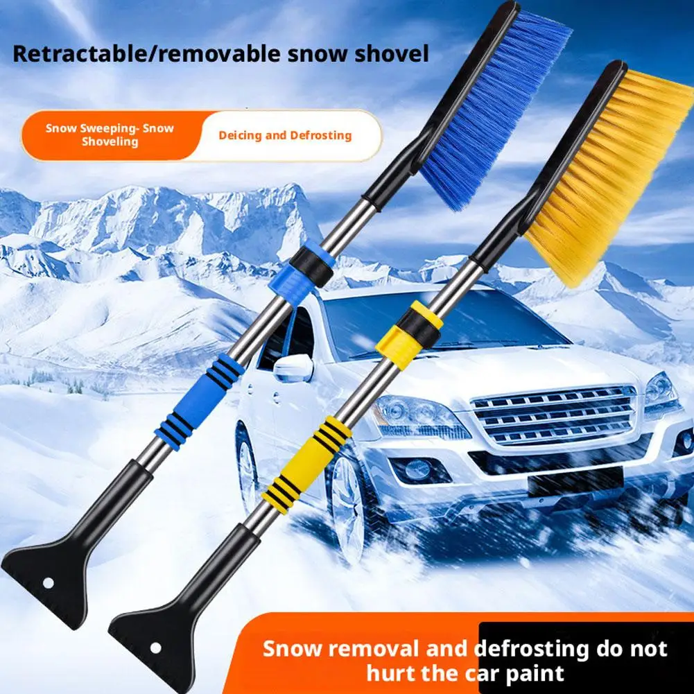 Snow Ice Scraper Snow Brush Shovel Removal Brush Car Vehicle For The Car Windshield Cleaning Scraping Tool Winter Tool P7p6