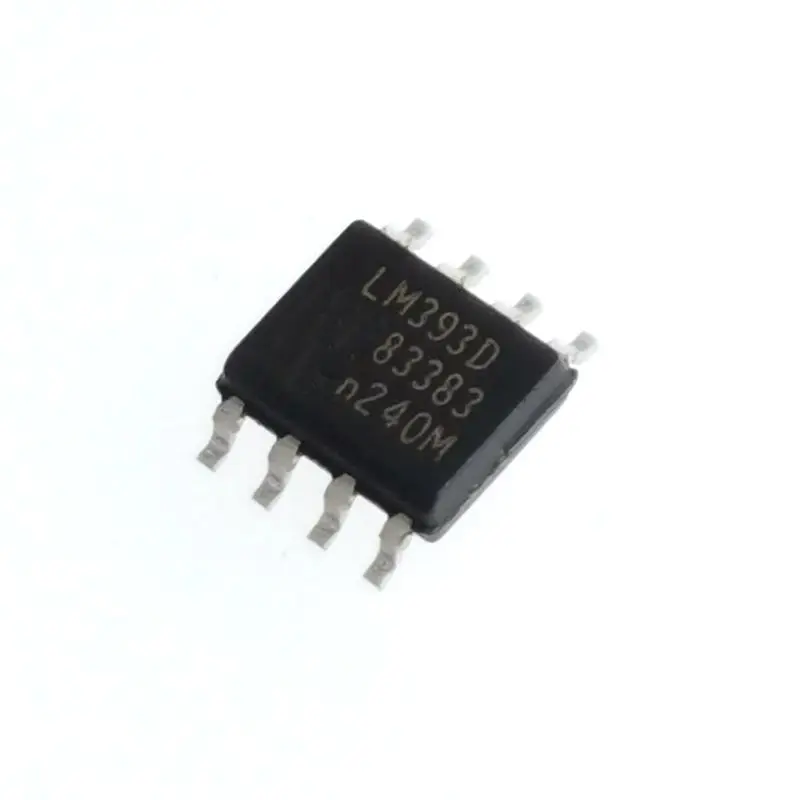 5PCS/LOT LM393D brand new original SMD SOP-8 dual voltage comparator chip