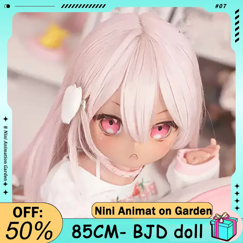 

Black leather 85cm BJD doll/desktop figurine model toy ornament/movable body/cosplay art display