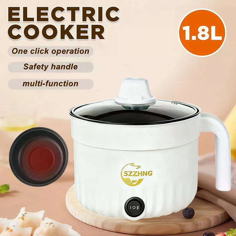 Mini Rice Cooker With Steamer Small Non Stick Hot Pot Multil Lutuan Ng Kanin 1.8L Cheap Rice Cooker Electric Heating Pot