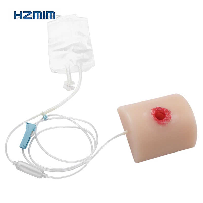 Gunshot Simulation Wound Module Trauma Assessment Module For Manikin Training Model
