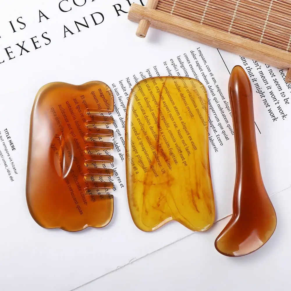 Women Body Care Skin Care Tool Face Lift Wrinkle Remover Body Scraping Massager Scraping Face Massage Sticks Guasha Board