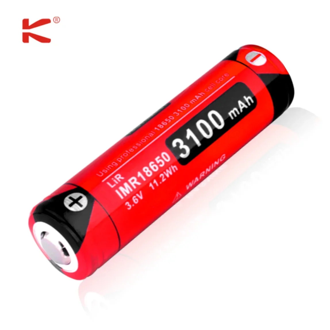 

Klarus 18GT-IMR31 3100 mAh High Quality IMR 18650 Battery for XT2CR PRO XT11GT KLARUS XT11X XT11S XT11GT Pro LED Flashlight