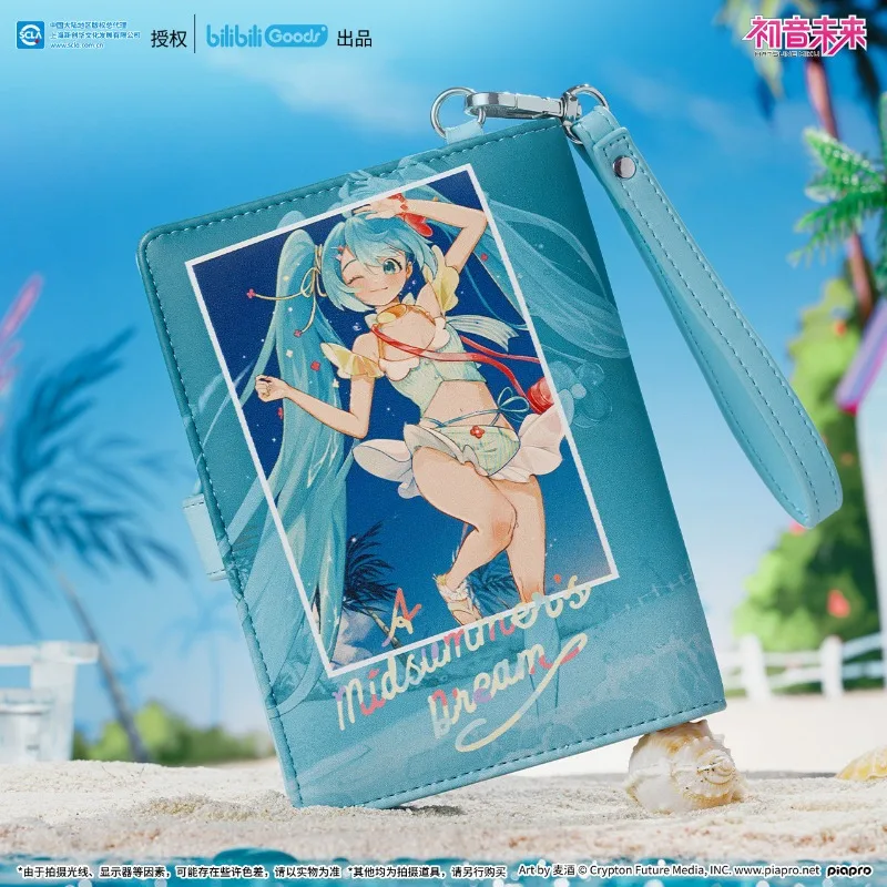 

Cartoon anime atsune Miku wallet, multi-functional storage folder,student animation peripheral gifts，birthday gift