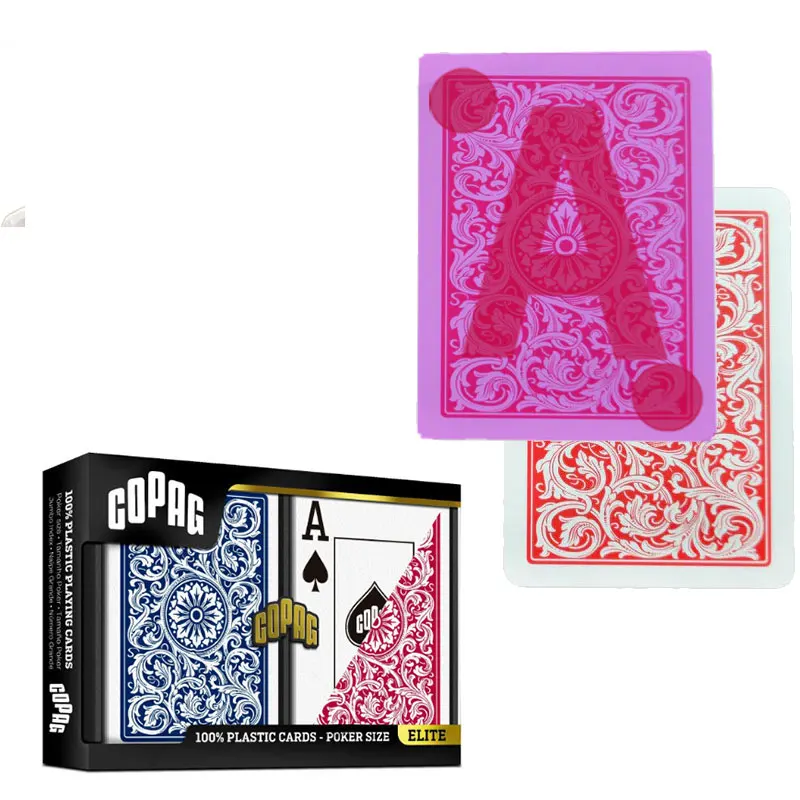 Copag Elite Marked Card For Poker Lenses Anti Cheat Poker Props Funny Game Playing Cards