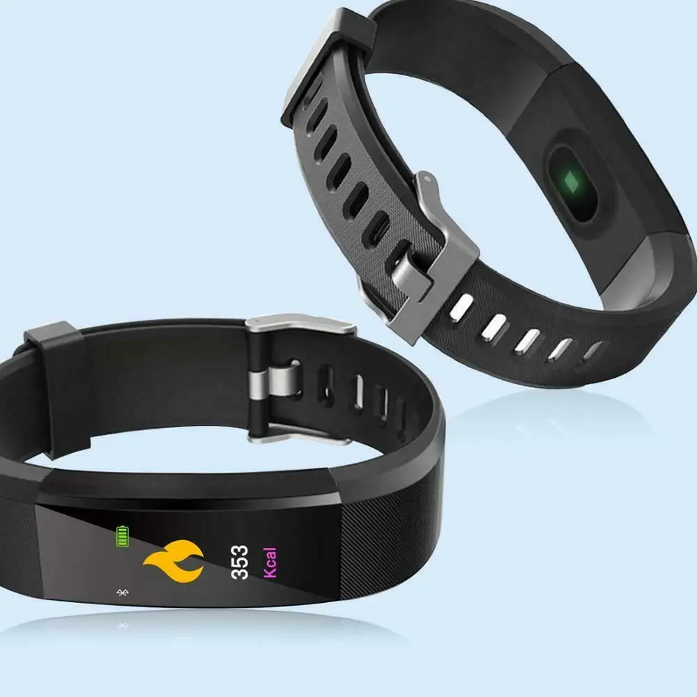 Pulseira freqüência cardíaca pressão arterial banda inteligente rastreador de fitness smartband bluetooth pulseira para fitbits relógio inteligente suporte sms