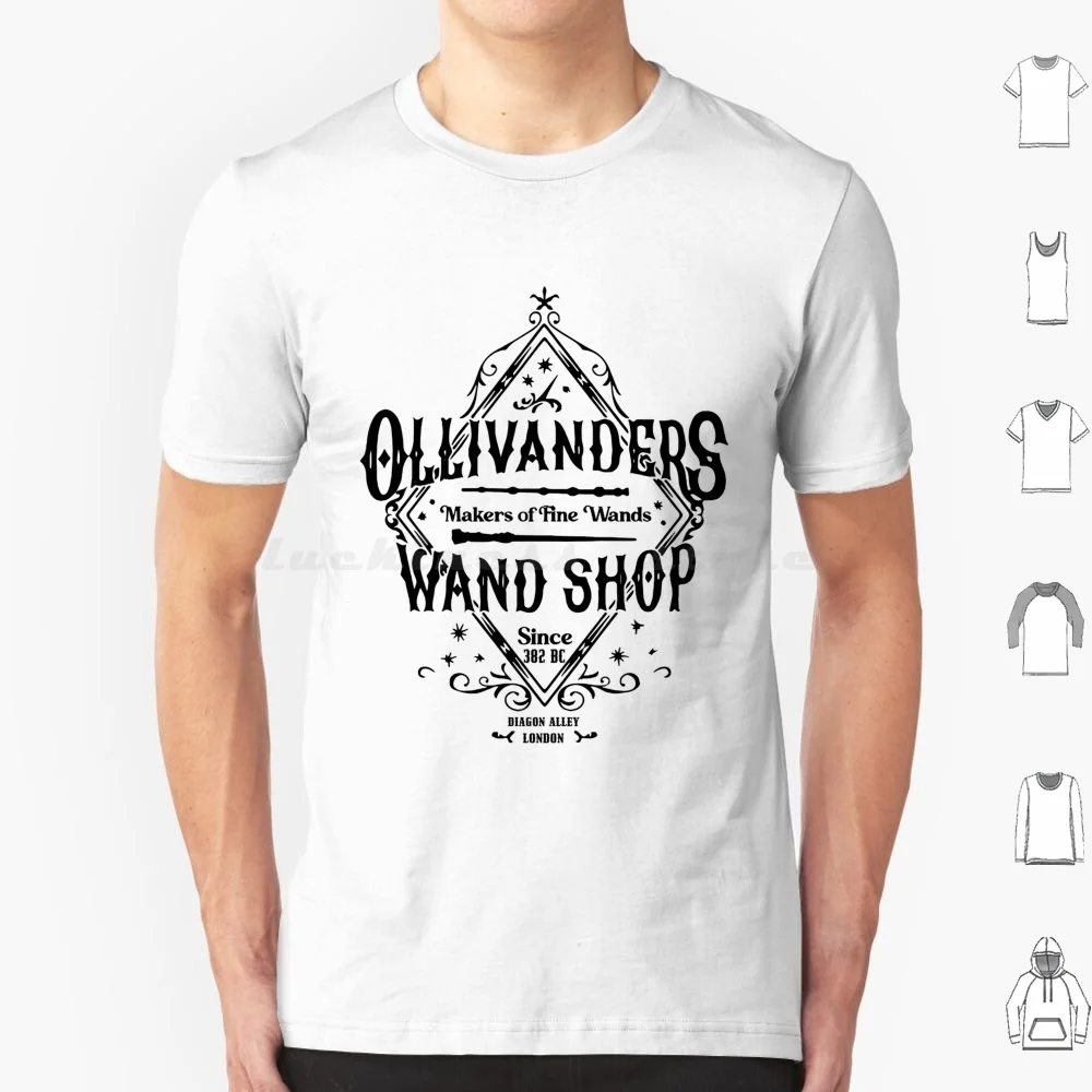 Camiseta con estampado de Hermione Granger, camisa 100% de algodón de gran tamaño con diseño de tienda de varitas de mago, Draco Malfoy Snape, Dumbledore, Sirius Black Hedwig Magic