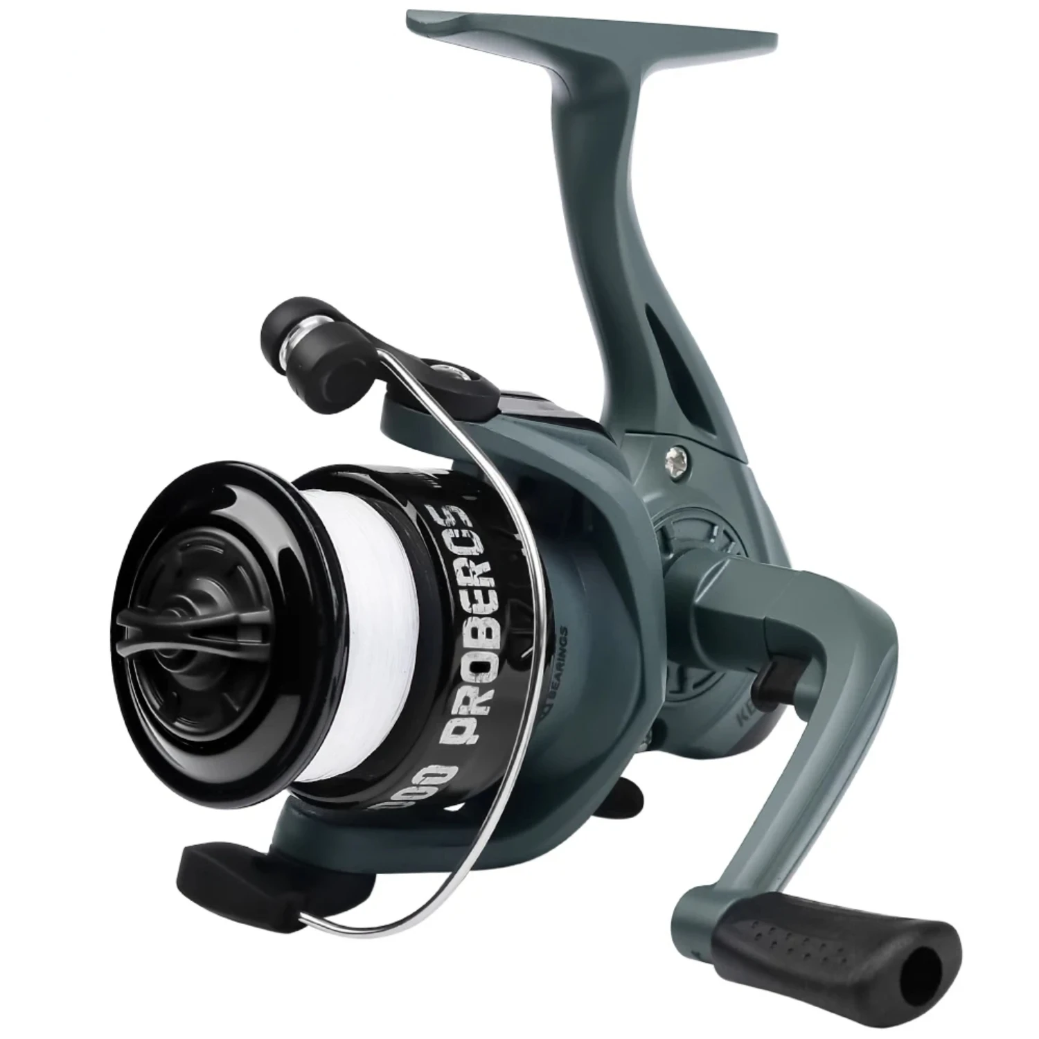 

High Performance Smooth Spinning Fishing Reel with, Grip, Freshwater and Saltwater Fishing - 5.2 1 Gear Ratio