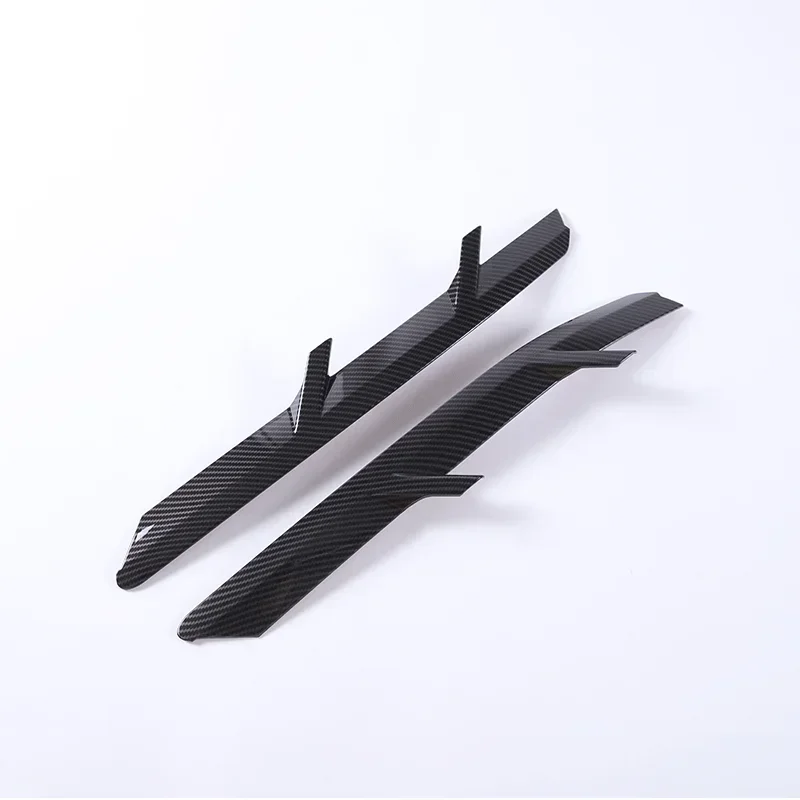 For 2014-2019 Chevrolet Corvette C7 ABS carbon fiber car styling car fender air outlet frame sticker car exterior accessories