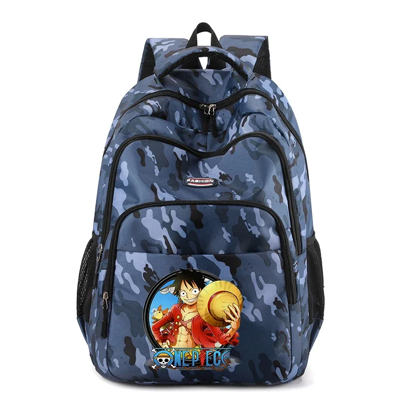 One Piece Luffy Boys School Bag School Bookbag Large-capacity Kid Backpack Boy Knapsack Highquality Backpack LaptopBag  Mochila