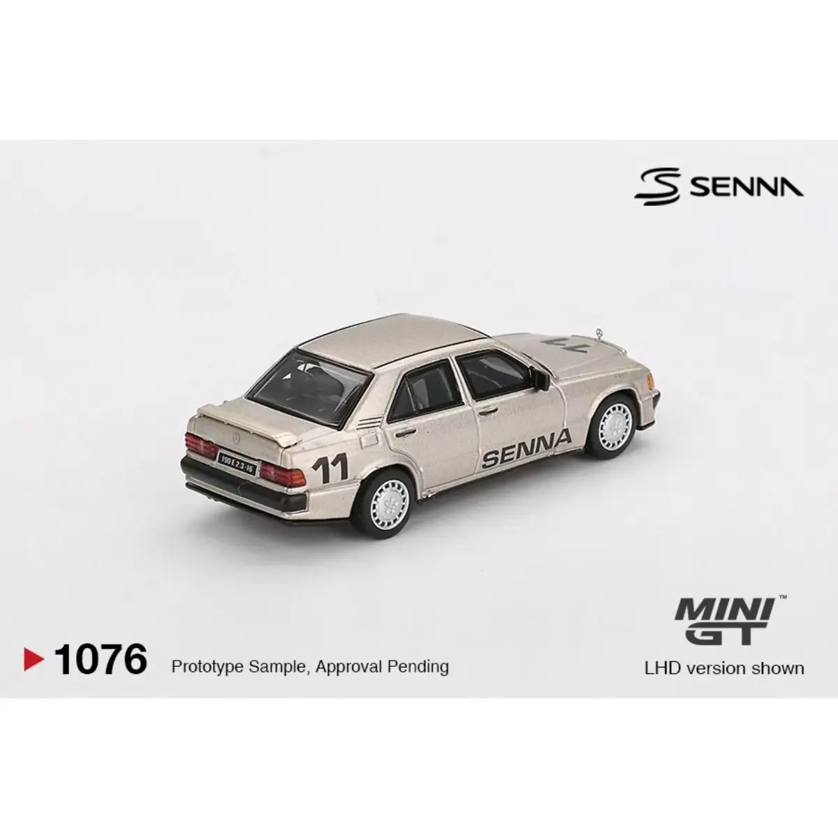 Diecast MINIGT 1:64 Scale Benz Senna 190E Alloy Car Model