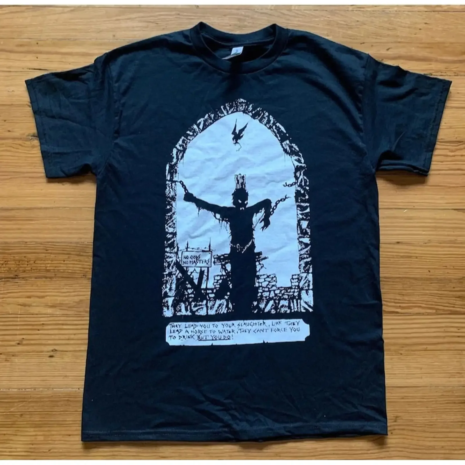 AMEBIX T Shirt UK Crust Punk Stenchcore Hardcore Band Merch Underground vintage Washed Soft graphic Breathable streetwear