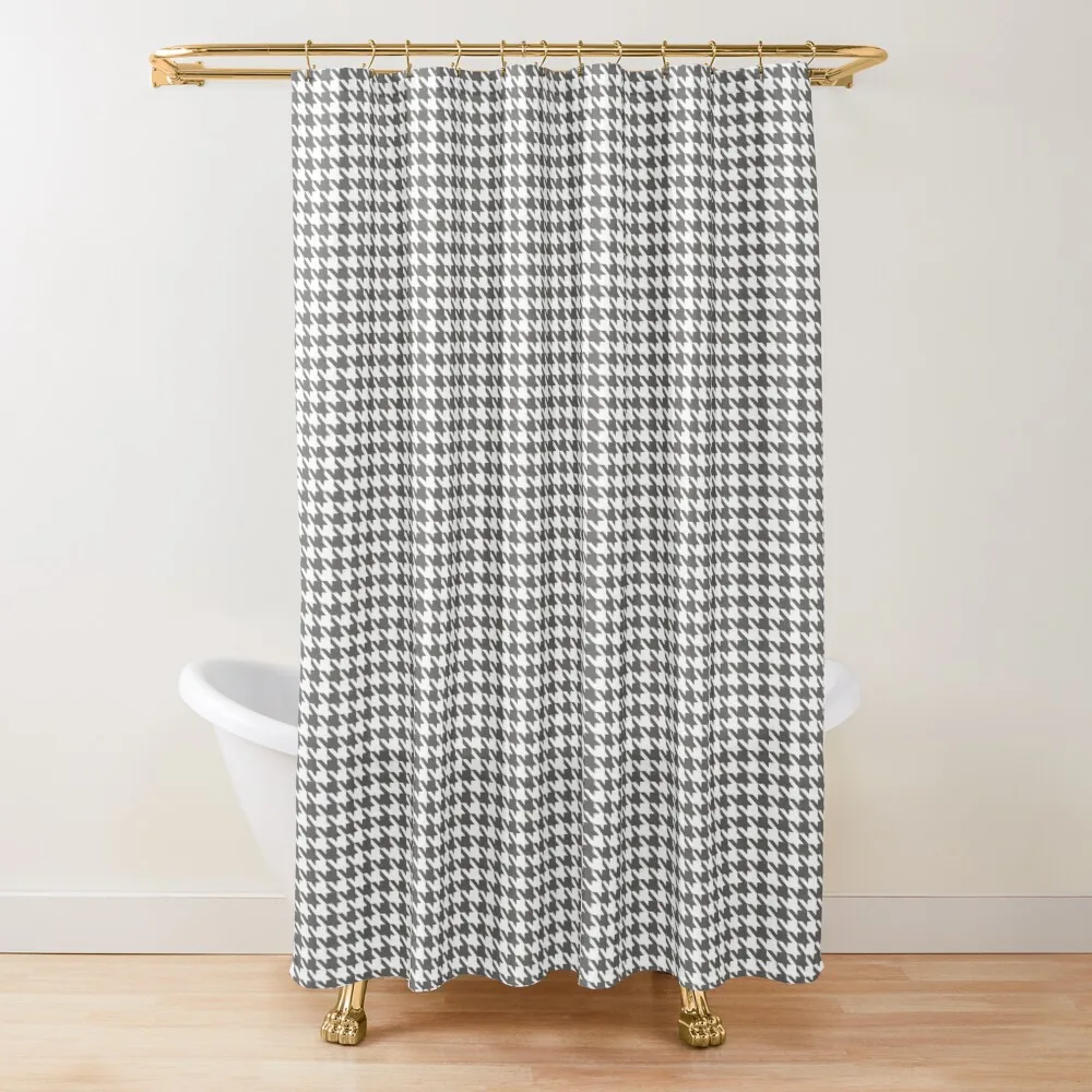 

Classic Houndstooth Shower Curtain Funny Shower Modern Showers For Bathroom Curtain