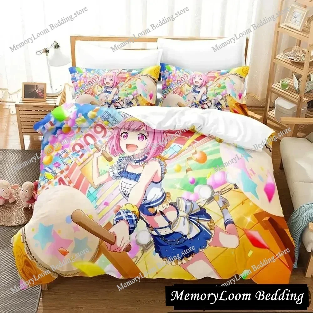 

3D Print Wonderlands Showtime Anime Bedding Set Duvet Cover Bed Set Quilt Cover Pillowcase Comforter king Queen Size Boys Adult
