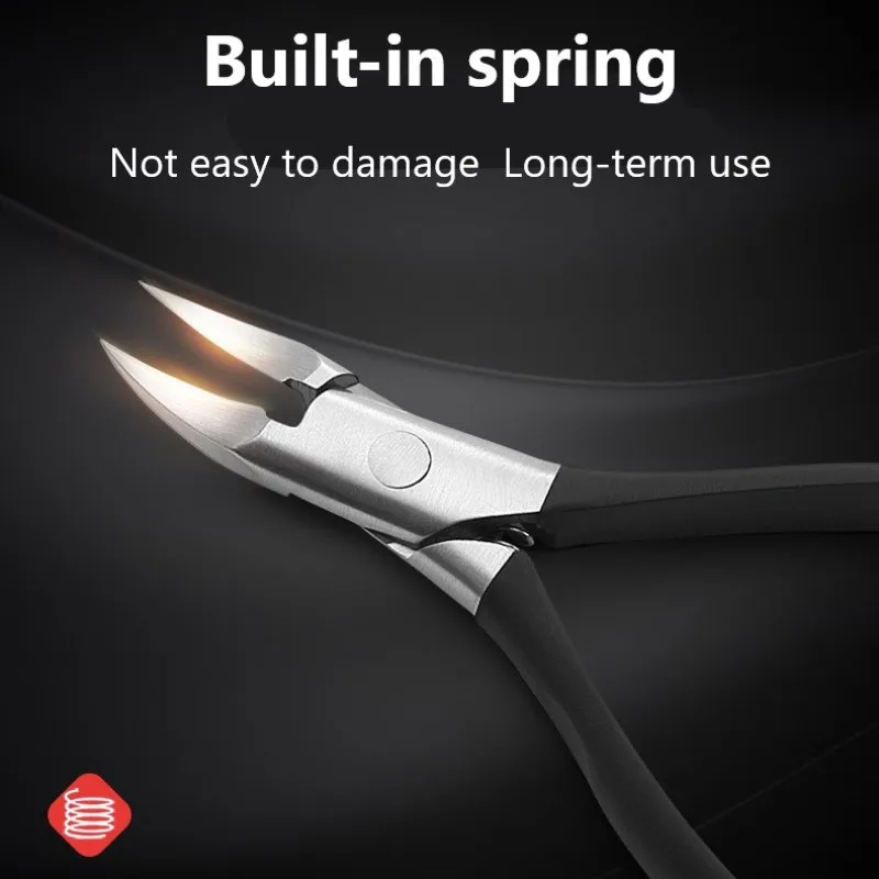 Paronychia Verbeterde roestvrijstalen nagelknipper Trimmer Ingegroeide pedicureverzorging Professionele snijder Nipper Gereedschap Voeten Teennagel