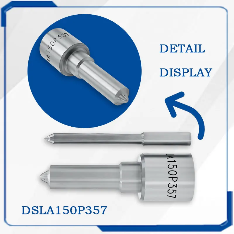 DSLA150P357 4Pcs - Flat Head White Needle Fuel Nozzles of Diesel Engine Fuel Supply System Applitable For 0432193830 YF2328