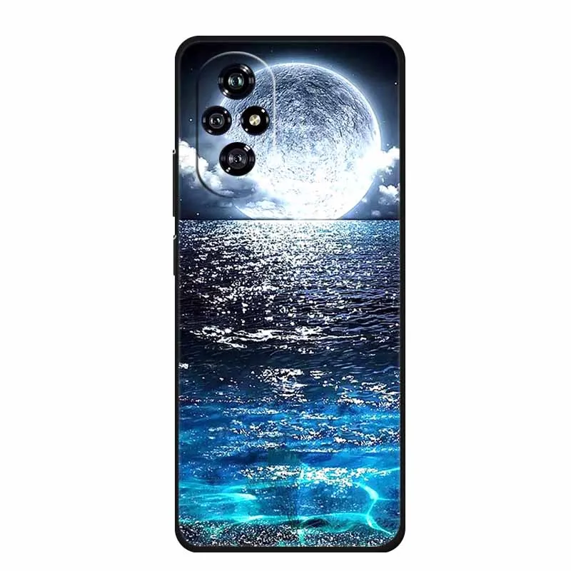 For Honor 200 Pro 5G Phone Case Honor200 Pro Black Silicone Soft Coque For Honor 200 Pro Back Cover Case 200Pro Funda Para Shell