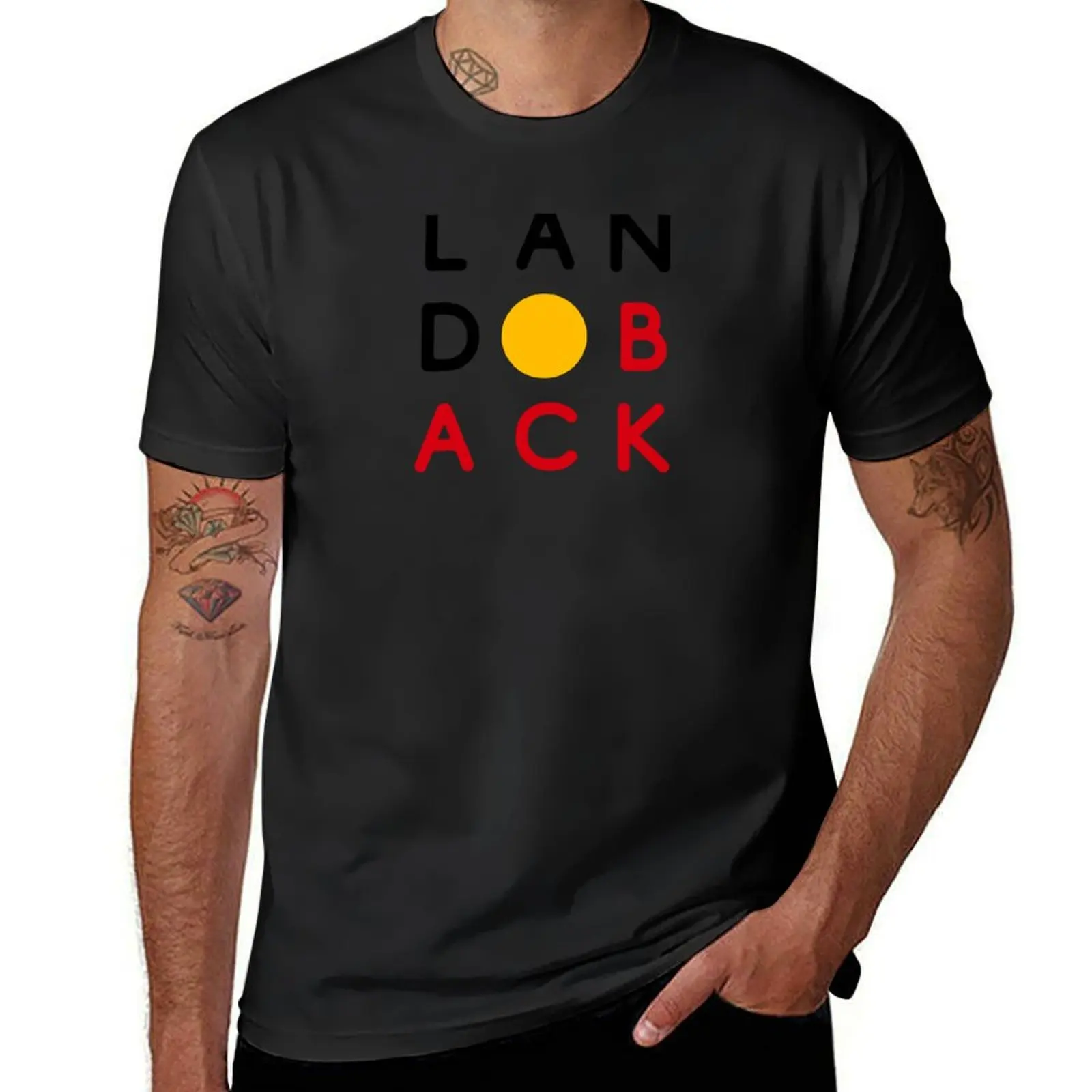 Land Back T-Shirt Aesthetic clothing animal prinfor boys anime clothes funnys fruit of the loom mens t shirts