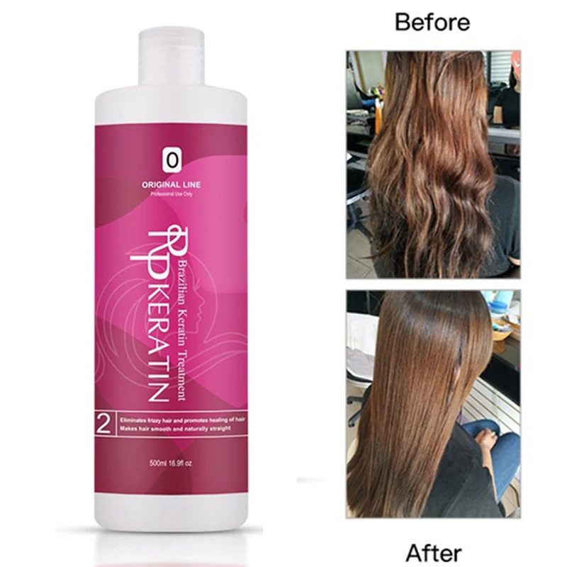 Repair Straighten Damage Brazilian Keratin 0% 5% 8% 12% Formlain pure Chocolate Treatment and Purifying Shampoo Hair Product