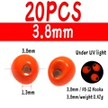 20 piezas naranja 3o8mm