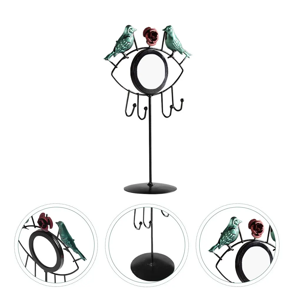 

Premium Jewelry Display Rack for Earrings Necklaces Bracelets Watch Organizer Desktop Decorative Stand Home Store Showcase