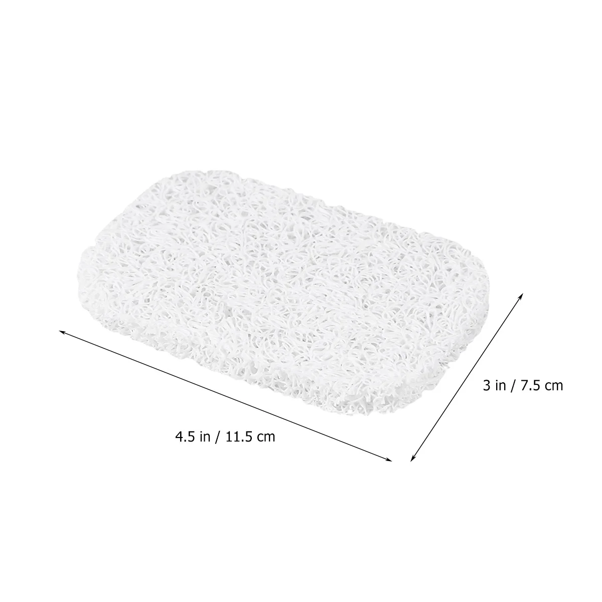 

PVC Anti Soap Holder Keeps Bar Dry Clean Non Slip Drainage Holes Perfect Bathroom Kitchen Soap Holder Home Use