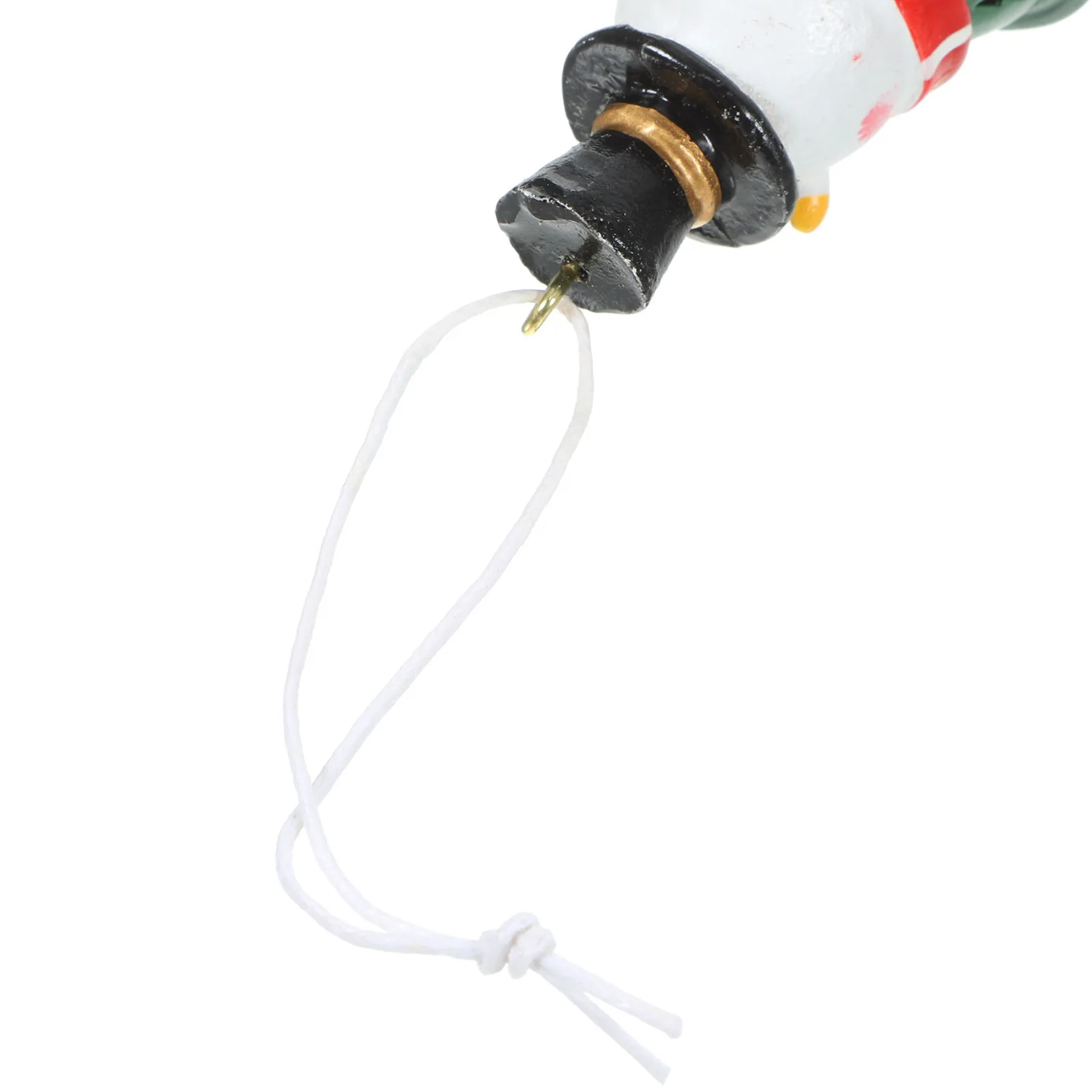 

Christmas Hanging Decorations Hand Painted Iron Resin Bell Pendant Lightweight Weather Resistant Xmas Tree Ornaments Holiday