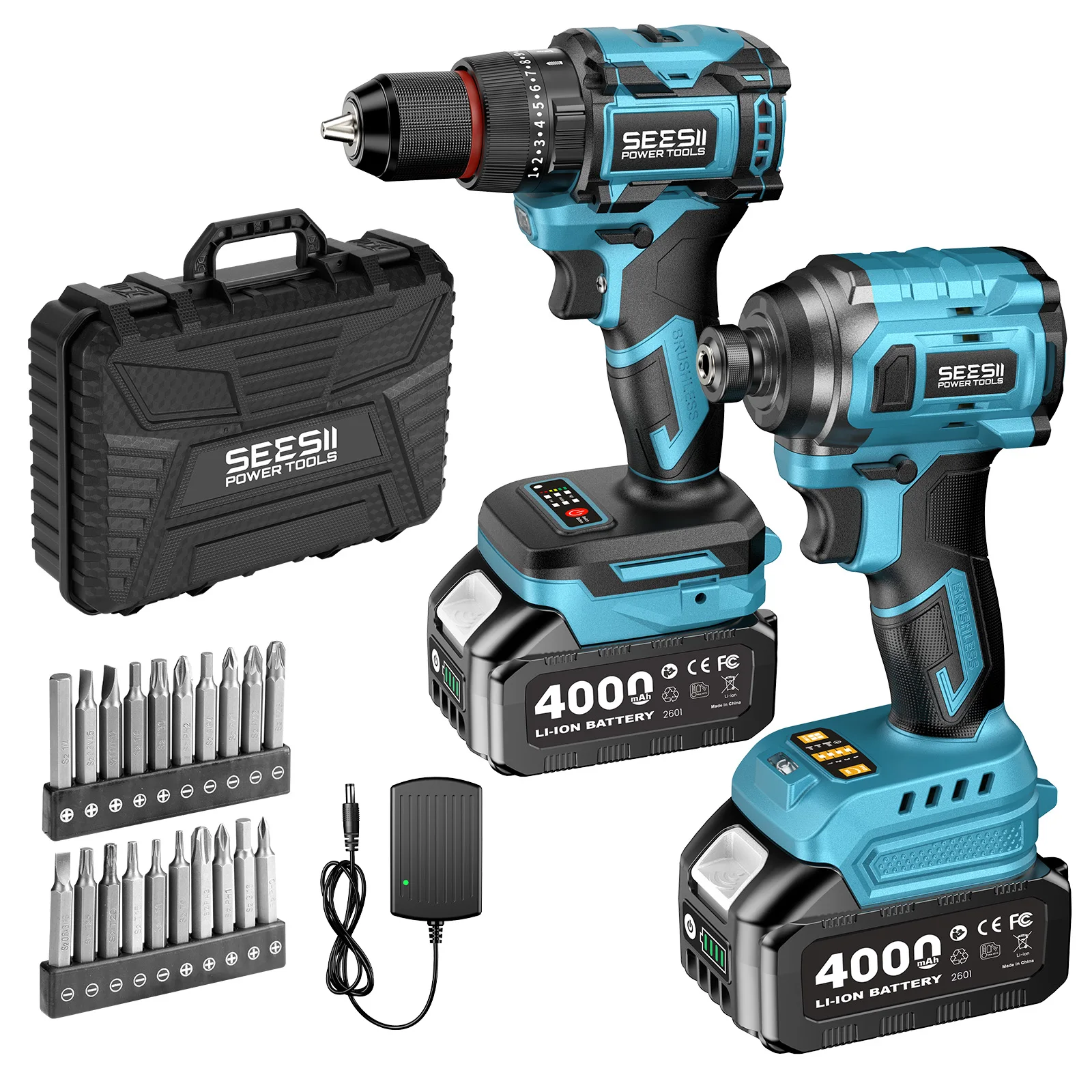 SEESII Wiertarka 3/8'' i wkręt – Cordless Drill Driver recenzja i cena