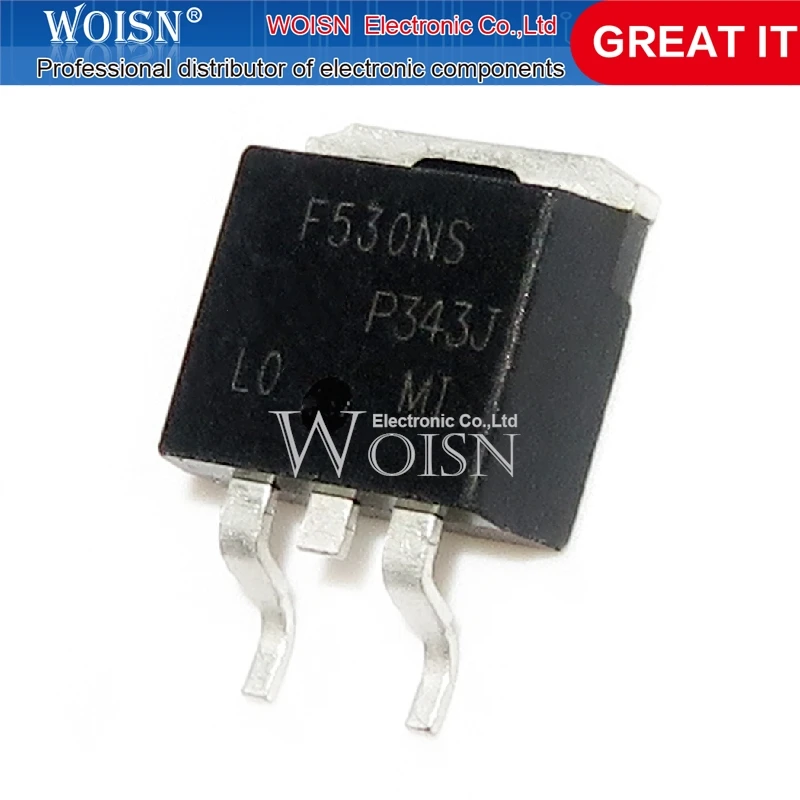 10PCS IRF530NS F530NS F530 TO-263