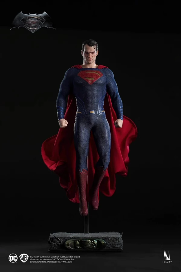 Original INART Superman Action Figure DC Batman vs Superman: Dawn of Justice BVS 1/6 Anime Model Toys Hobby Collection Doll Gift