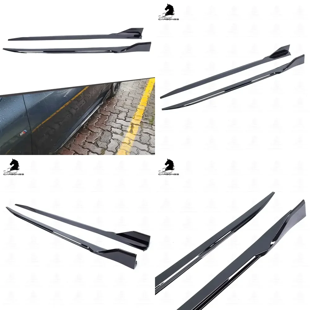 

Body Kit ABS Glossy Black CP Style Side Skirt Fit for G22
