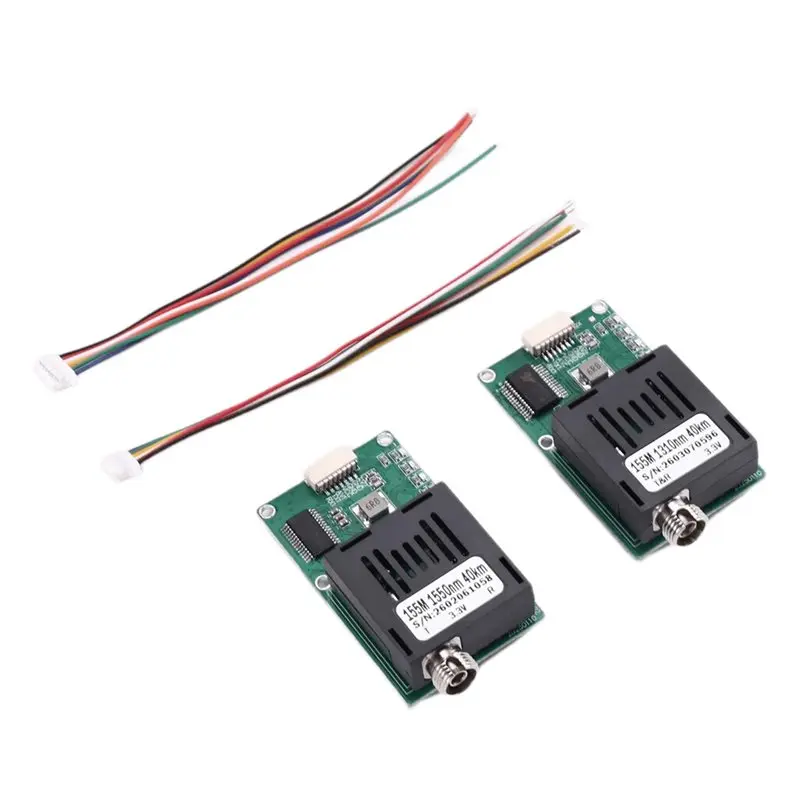 

A46M-DC 5.5-26V TX RX 40KM TTL Optical Transceiver Module Kit Drone-Specific Optical Terminal Equipment