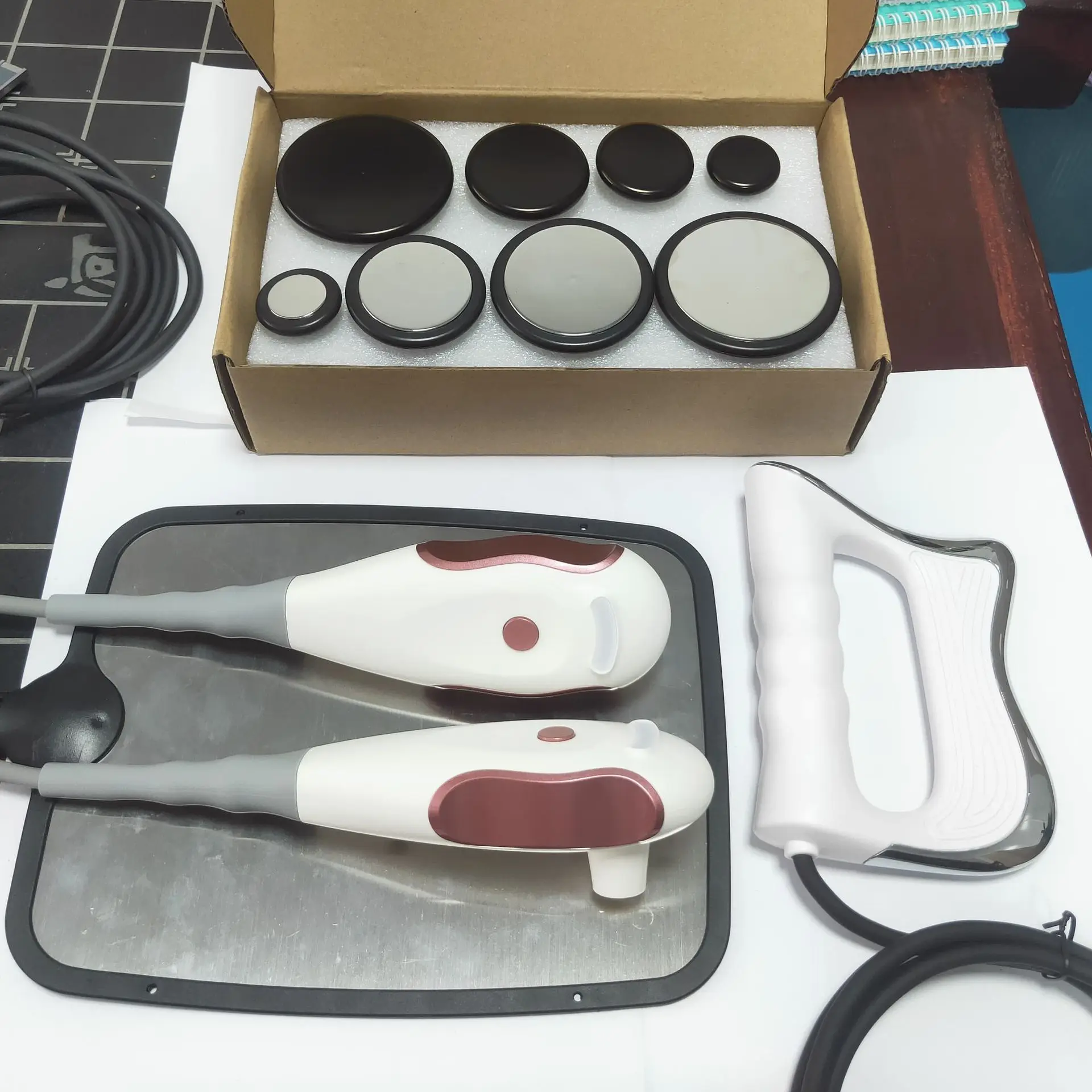 Resistor Head - Muscle Scraping Tool, Capacitive Handle for Wellness Devices, Fitness & Therapy Use